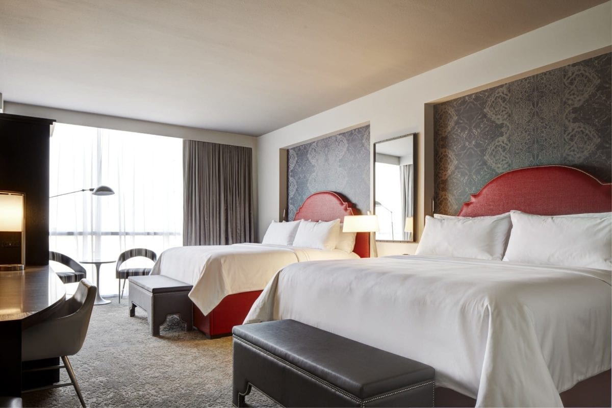 archer hotel austin hotel double king guest room