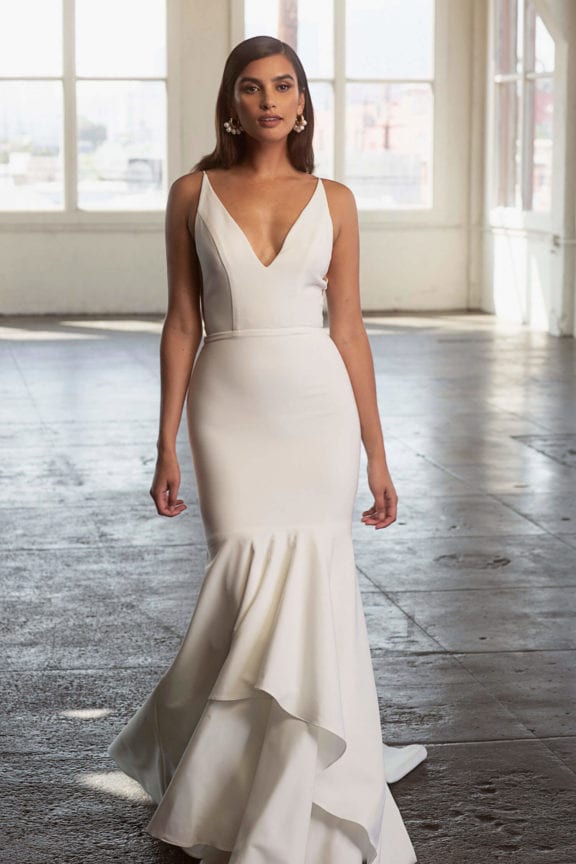 Sarah Seven bridal Viv mermaid wedding dress