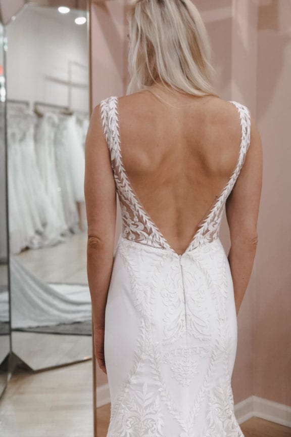jessica long x lovely bride lovers society freja back detail