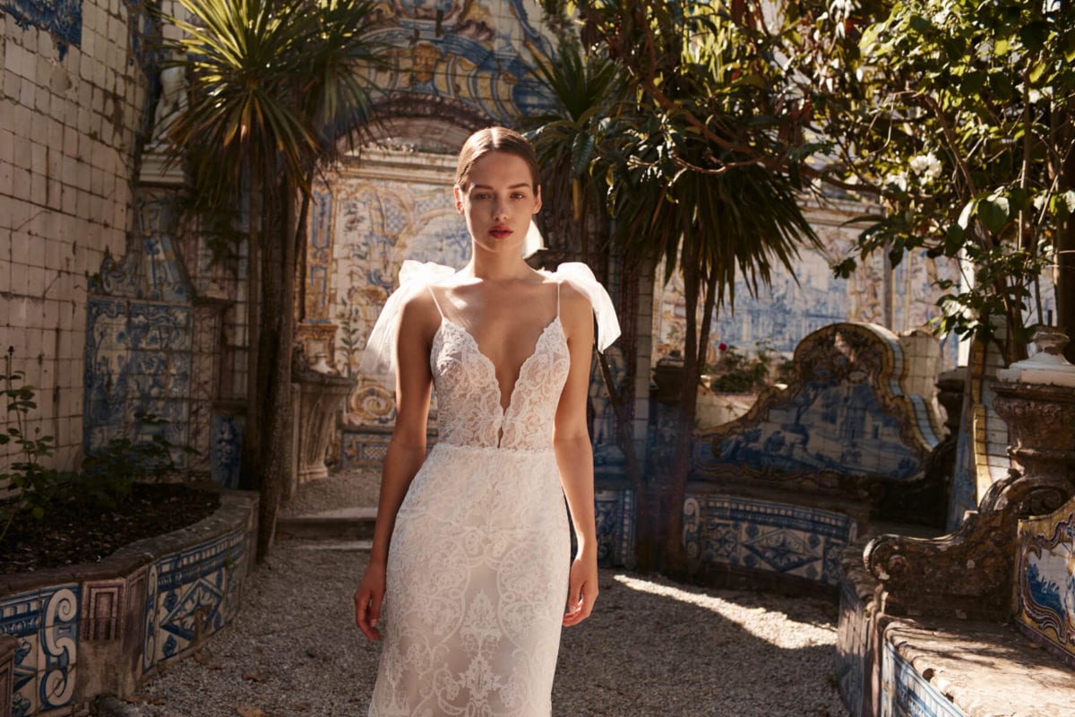 anna kara joel romantic lace wedding dress