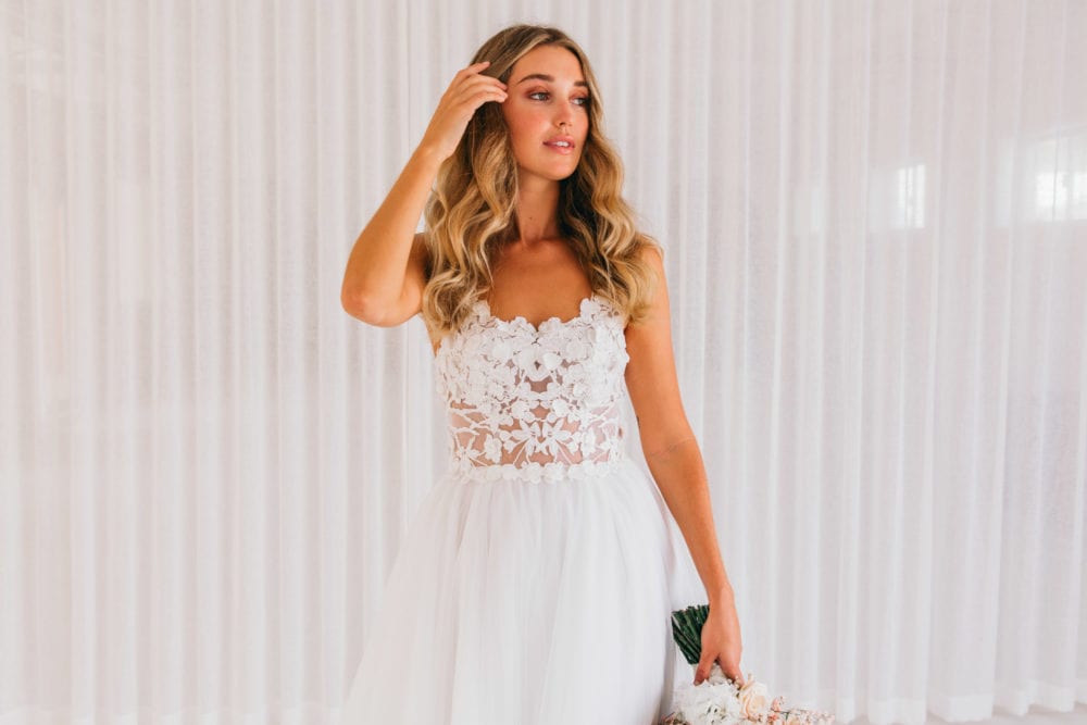 lovely bride emmy mae dahlia detail