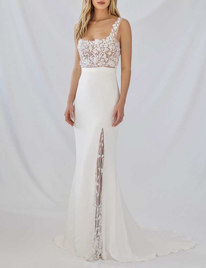 Alexandra Grecco Oleana - Satin Crepe
